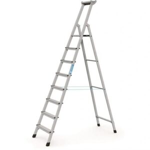 ZARGES SZEGECSELT LÉPCSŐS ÁLLÓLÉTRA ELOX 1.99M 1X8 XLSTEP S