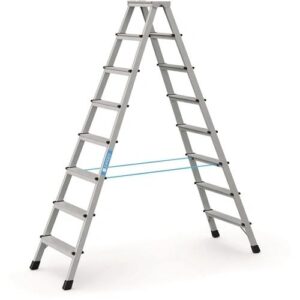 ZARGES SZEGECSELT ÁLLÓLÉTRA ELOX 2.17M 2X8 XLSTEP B