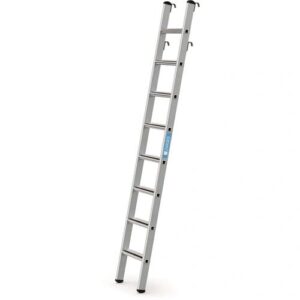 ZARGES PEREMEZETT LÉPCSŐS BEAKASZTHATÓ POLCLÉTRA 1X8 ELOX SAFERSTEP LH