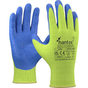HANTEX HI-VIS LATEXMÁRTOTT TÉLI KESZTYŰ